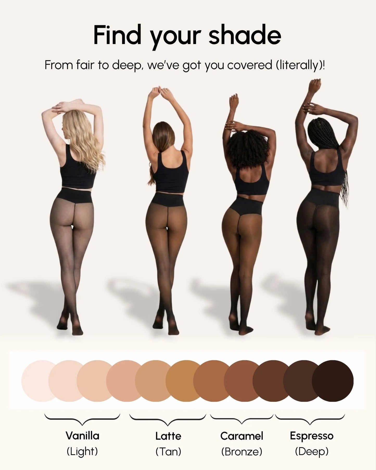 Sheer Illusion Fleece-Lined Tights